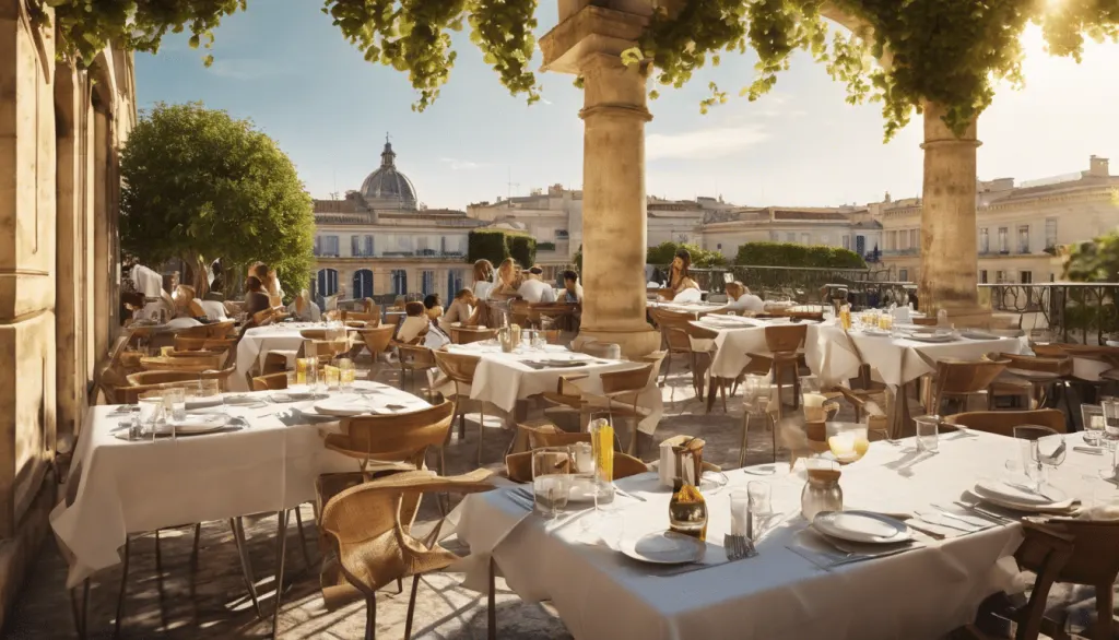 où savourer un délicieux repas en terrasse à montpellier ?