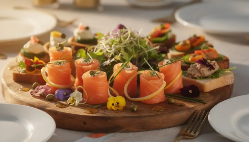 découvrez notre recette facile de bûchette froide au saumon, une délicieuse alternative qui réinvente les classiques du réveillon pour un repas festif et original.
