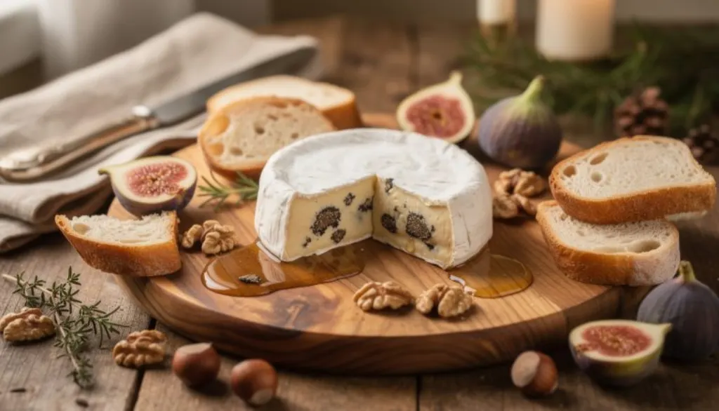 découvrez la recette exclusive de noémie honiat pour créer un brie truffé maison, alliant luxe et convivialité pour sublimer vos fêtes facilement.