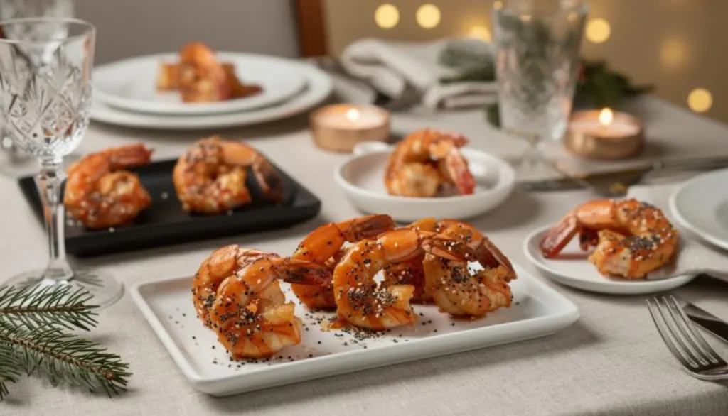 sublimez vos crevettes avec un enrobage délicat et des graines croquantes pour des bouchées gourmandes et raffinées, parfaites pour un réveillon d'exception.