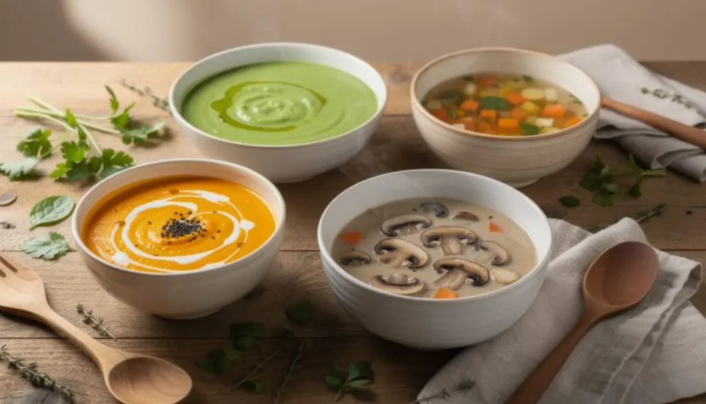 retrouvez énergie et équilibre après les fêtes grâce à une soupe savamment préparée chaque soir, un véritable allié bien-être pour votre corps et votre esprit.