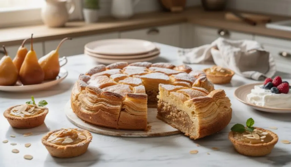 découvrez notre galette au namandier royal sans pâte feuilletée, une recette étonnante qui séduira tous les palais. à savourer sans tarder pour un moment gourmand unique.