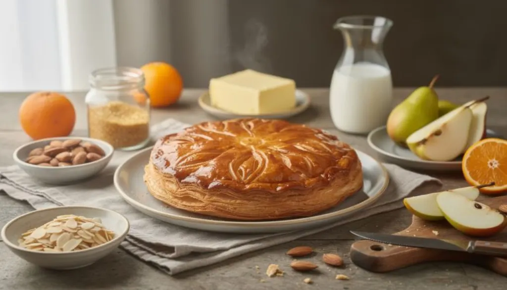 savourez une galette des rois dorée et fondante, aux arômes exquis, bien meilleure que toutes celles que vous achetez habituellement. une expérience gourmande unique à ne pas manquer !