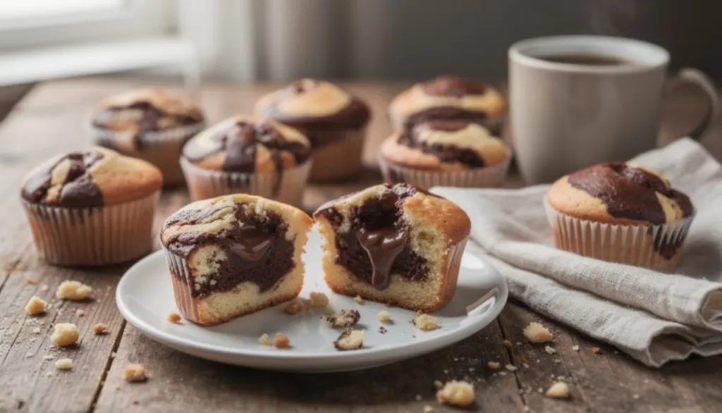 savourez nos petits gâteaux marbrés moelleux au cœur chocolat fondant, une gourmandise irrésistible pour partager des moments de douceur en famille ou entre amis.