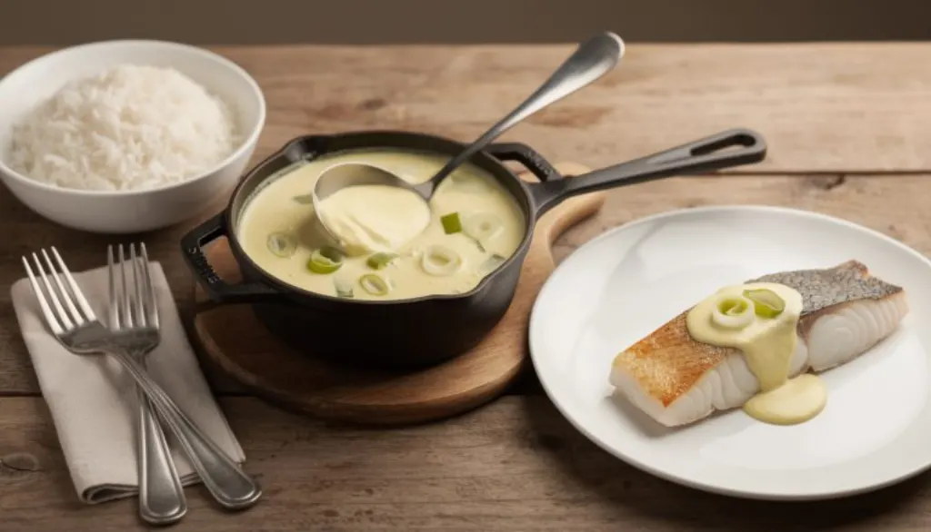 découvrez la fondue de poireaux onctueuse, l'accompagnement parfait qui sublime riz et poisson tout en séduisant même les palais les plus sceptiques.
