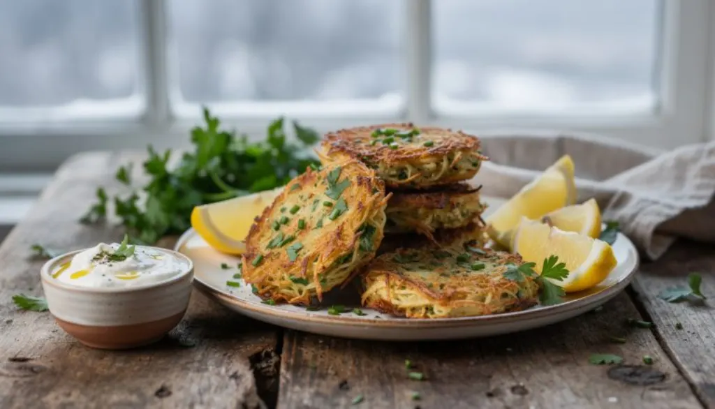 découvrez nos galettes de céleri-rave croquantes, une alternative gourmande et saine qui apportera saveur et éclat à vos journées grises de janvier.
