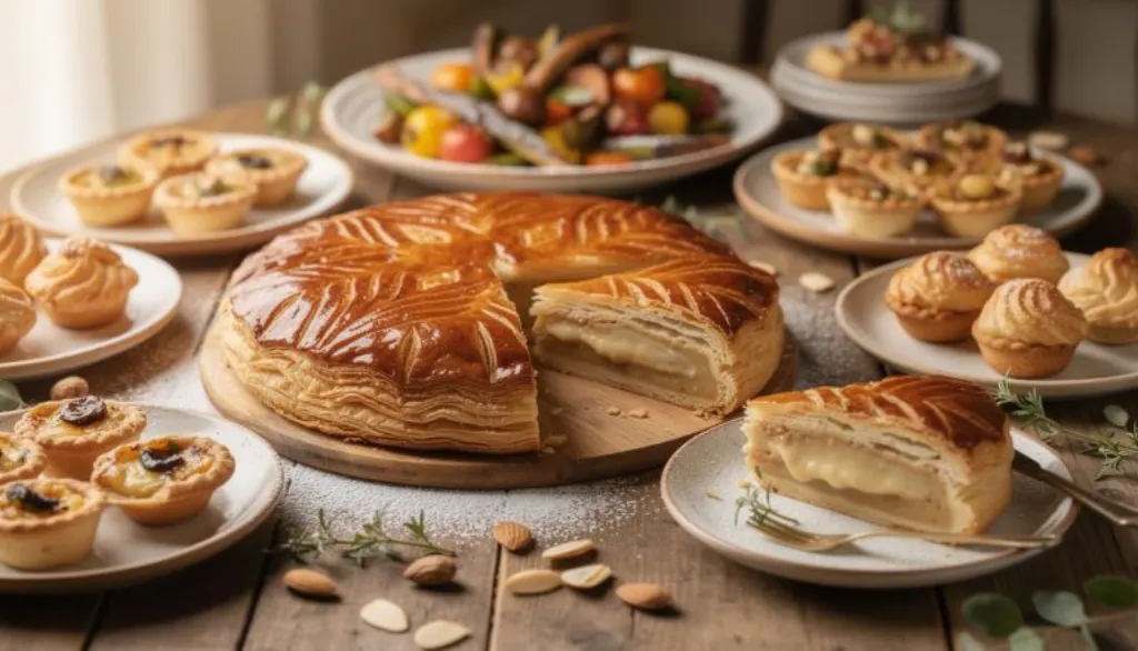 découvrez la galette des rois aux amandes, alliant une garniture fondante et un feuilleté croustillant, pour un délice qui séduit tous les palais.