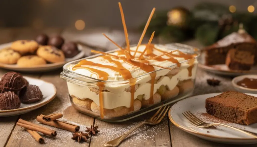 découvrez notre tiramisu pommes-caramel ultra fondant, un dessert simple et gourmand qui sublime la fin des fêtes avec douceur et saveurs irrésistibles.