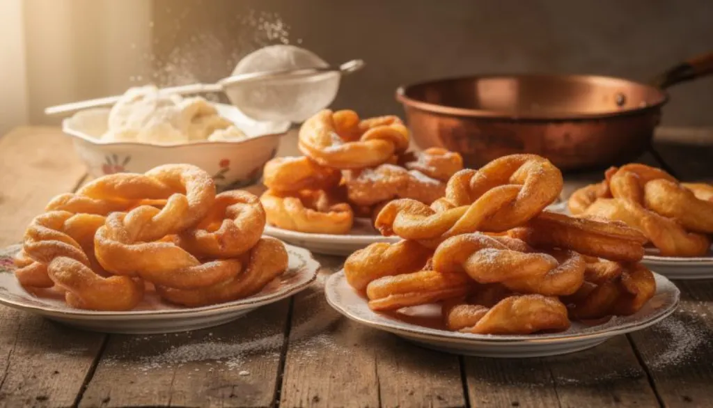 découvrez la recette secrète et ancestrale des bugnes fondantes à souhait, une friture express qui garantit un délice irrésistible à chaque bouchée.