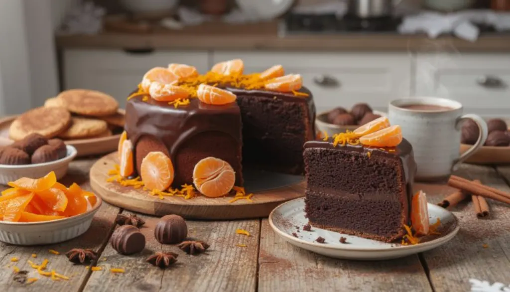 découvrez notre recette gourmande de gâteau moelleux aux clémentines et chocolat noir, parfaite pour réchauffer votre maison en hiver avec des arômes délicats et fruités.