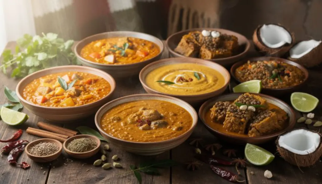 découvrez le secret d'un plat d'hiver réconfortant alliant lentilles, lait de coco et épices pour une harmonie de saveurs et de chaleur. parfait pour les soirées froides.