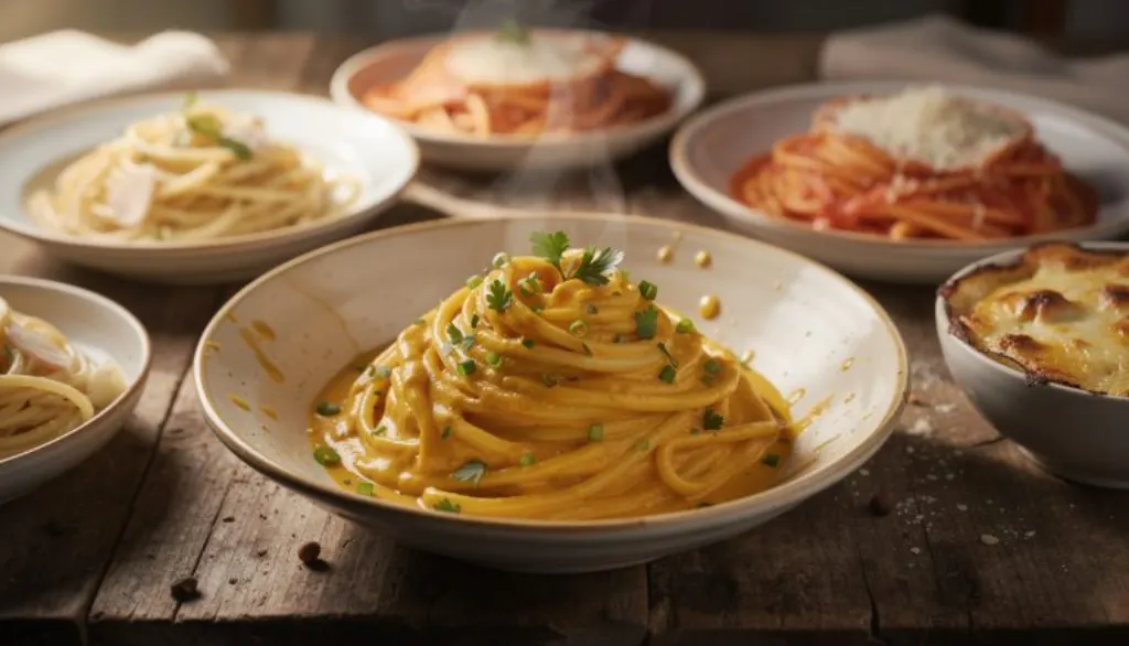 découvrez comment sublimer un dîner simple avec cette recette de pâtes à la moutarde et à la crème, un plat onctueux et savoureux qui ravira vos papilles.