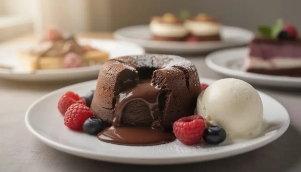 découvrez notre recette de fondant au chocolat ultra-moelleux et irrésistible, prêt en seulement 20 minutes pour un dessert rapide et délicieux.